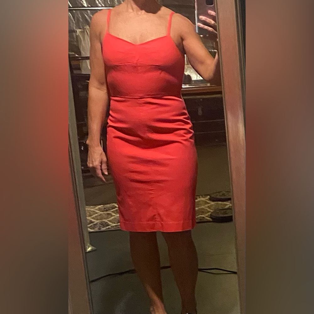 Hot Pink tank dress